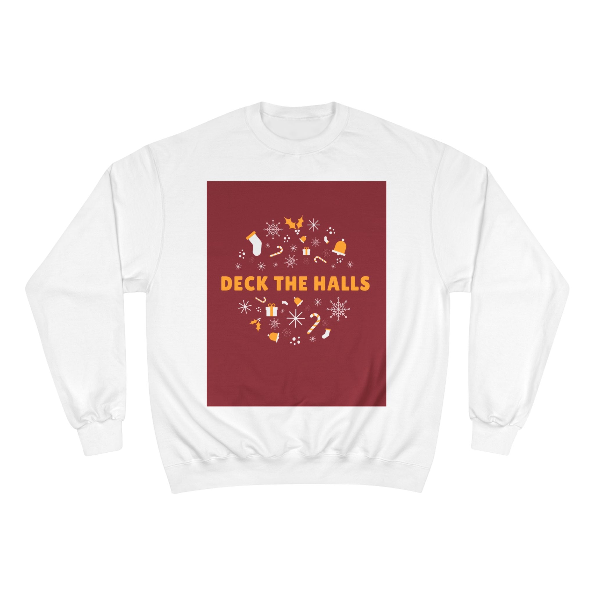 Deck the Halls Sweatshirt — Christmas Holiday Crewneck