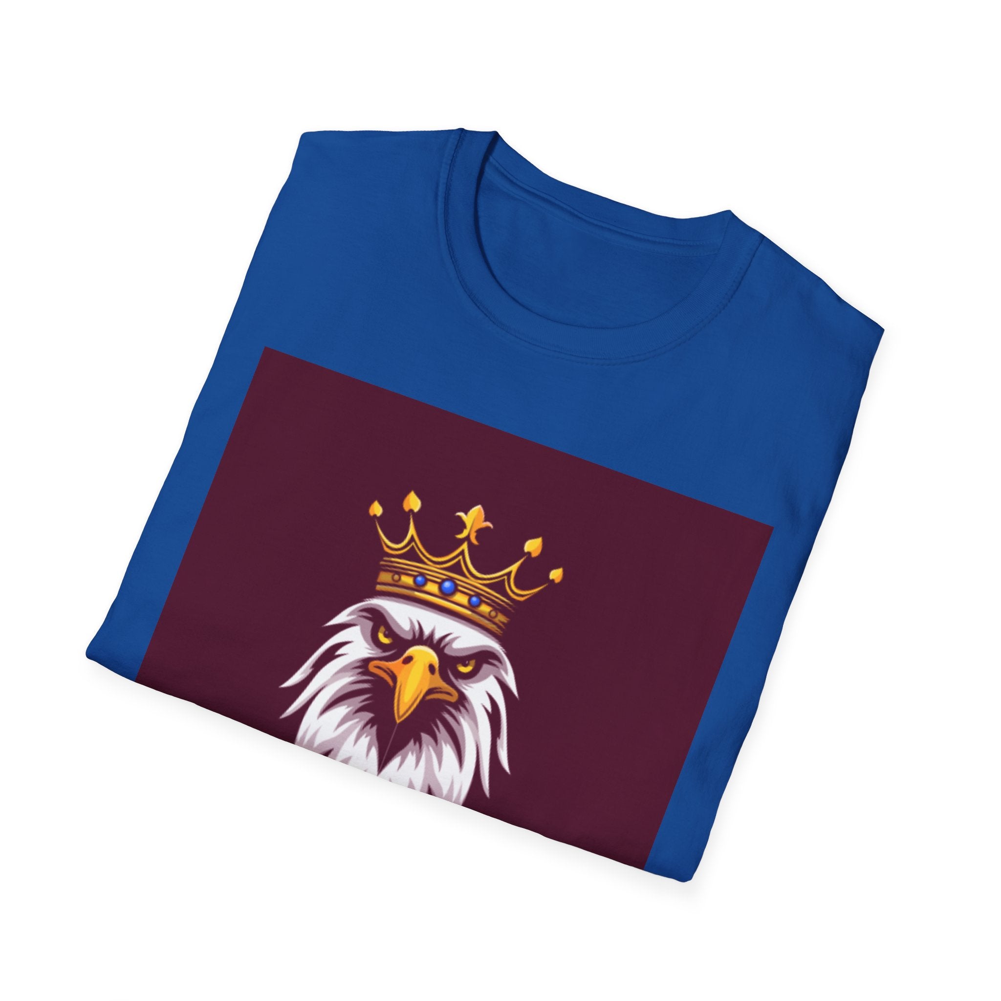 Royal Eagle T-Shirt — Crowned Eagle Logo Tee ("Royal Eagle Since 1987")