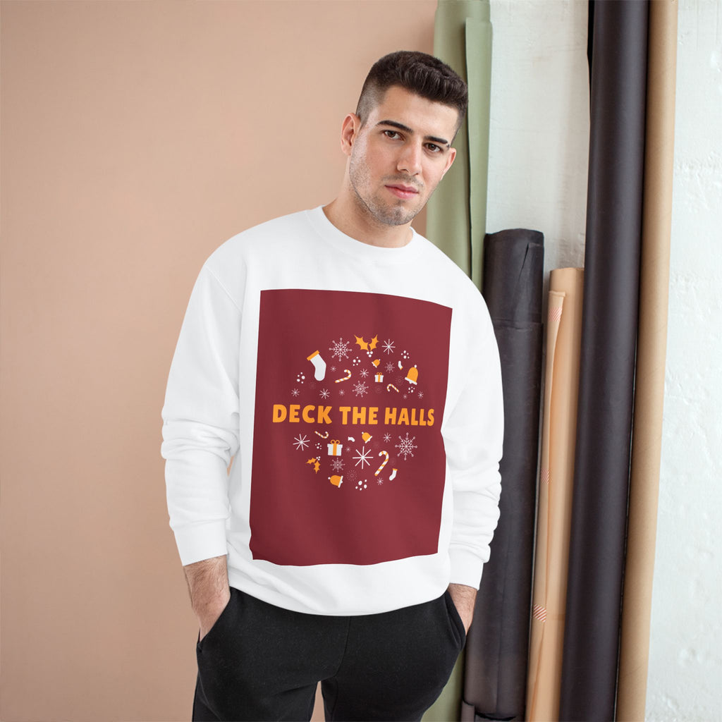 Deck the Halls Sweatshirt — Christmas Holiday Crewneck