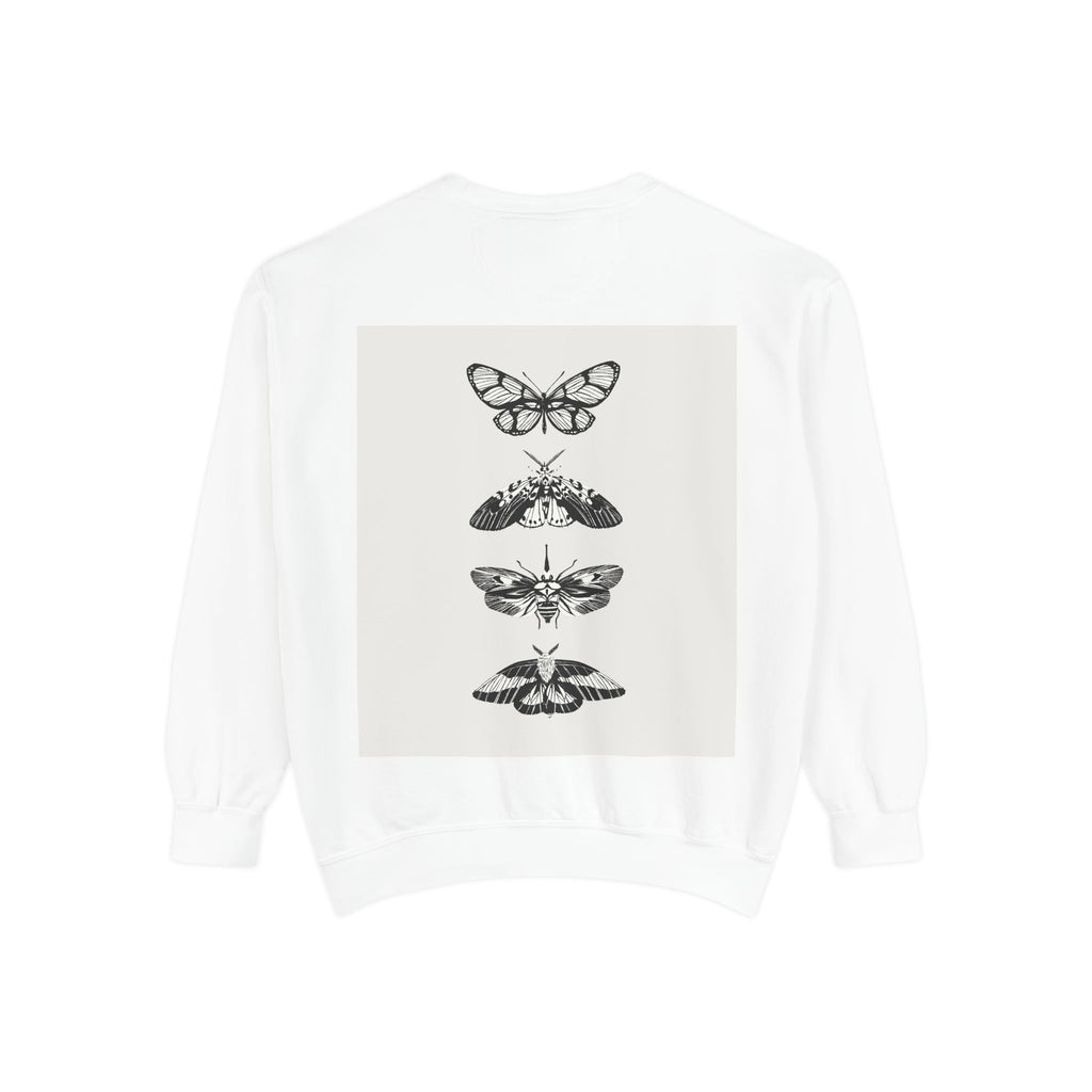 Unseen Green Perfume Sweatshirt — Vintage Moth Art Crewneck
