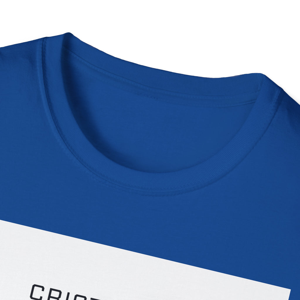 Cristiano Ronaldo Unisex Softstyle T-Shirt - Sporty Fan Tee for Soccer Enthusiasts