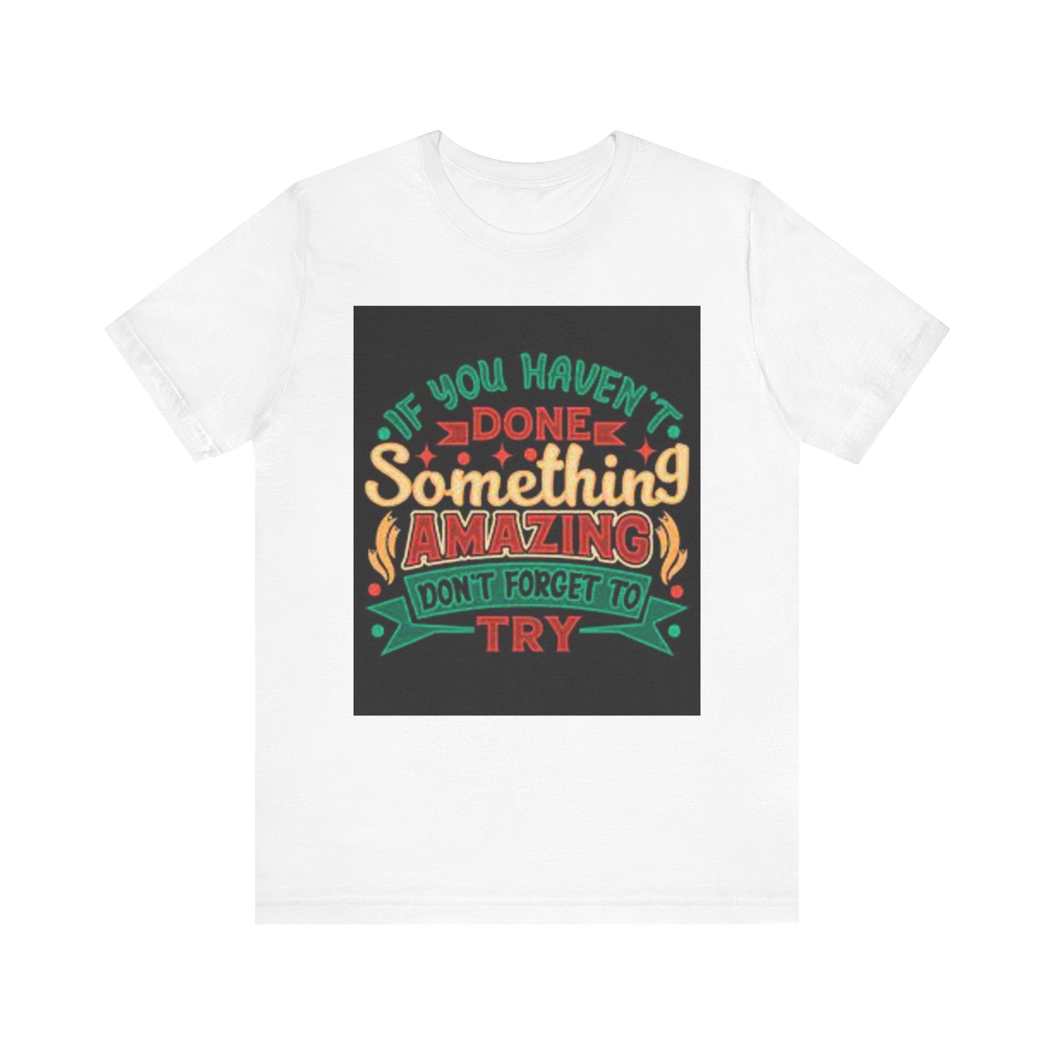 Motivational Unisex Tee - "Stop Thinking, Start Doing"
