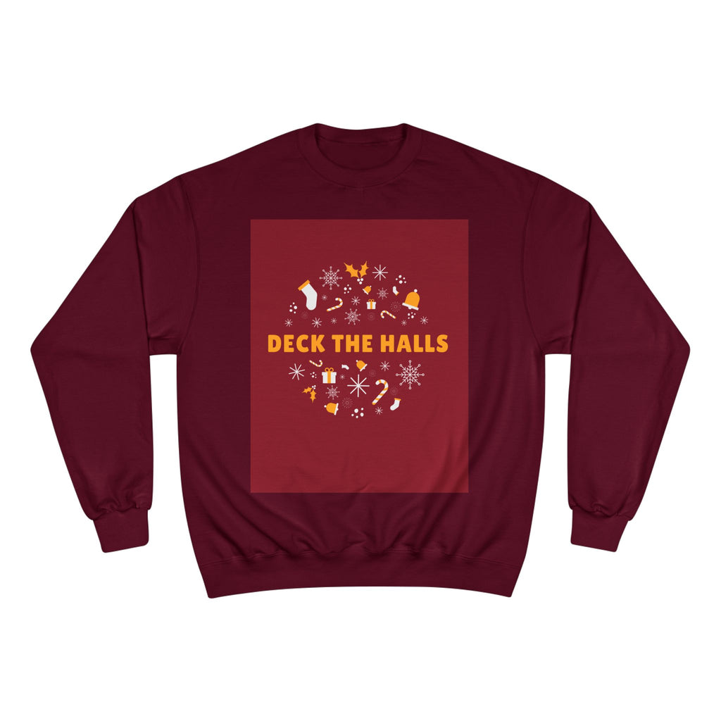 Deck the Halls Sweatshirt — Christmas Holiday Crewneck