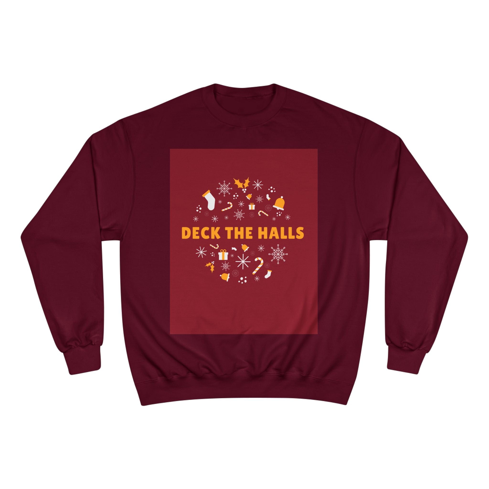 Deck the Halls Sweatshirt — Christmas Holiday Crewneck