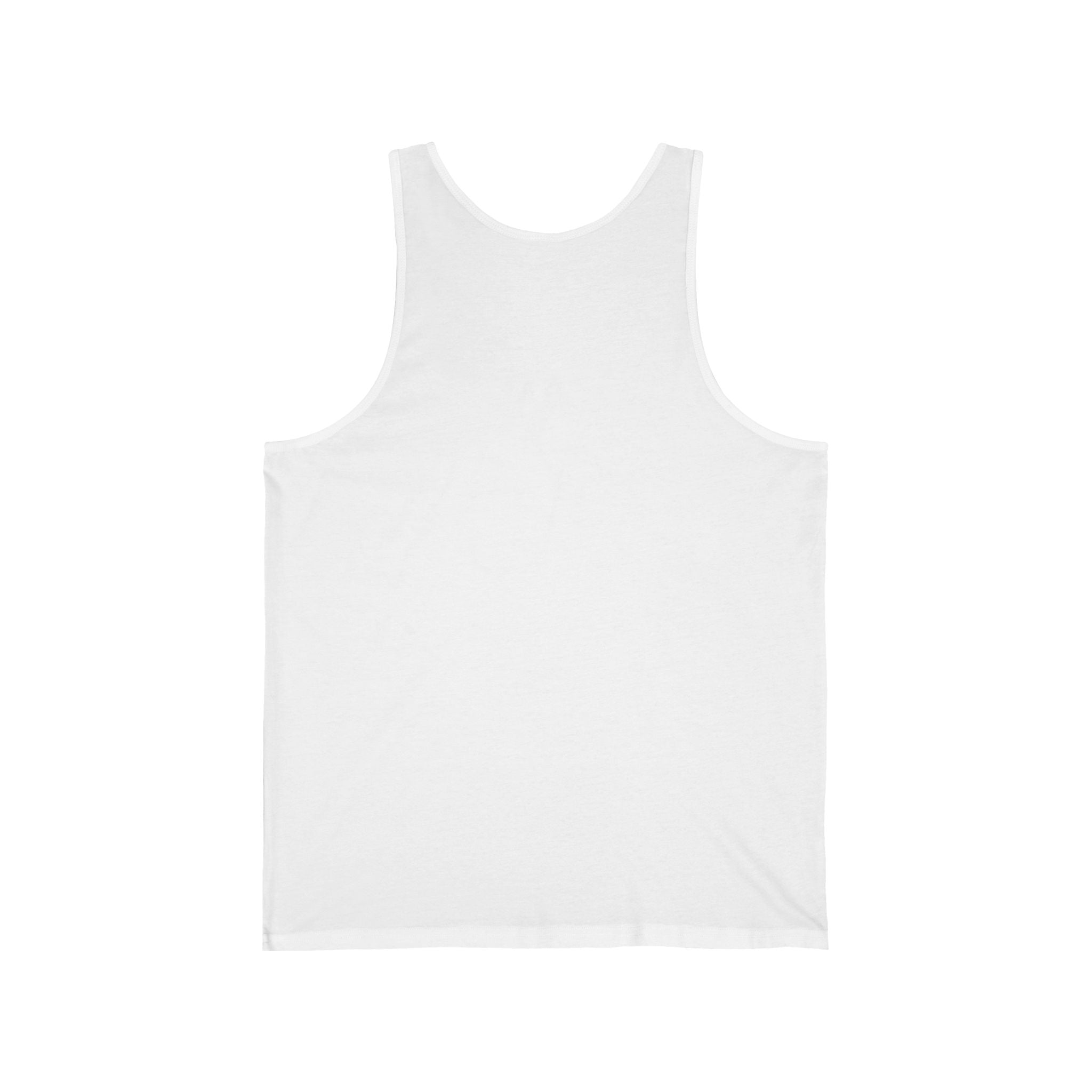 Adventure Tank Top — Lone Traveler in Snowy Mountain Landscape