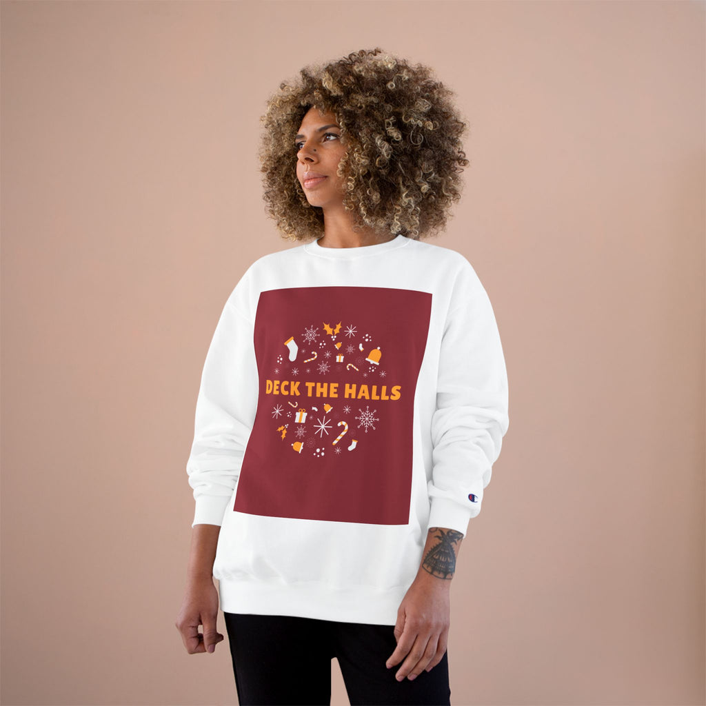 Deck the Halls Sweatshirt — Christmas Holiday Crewneck