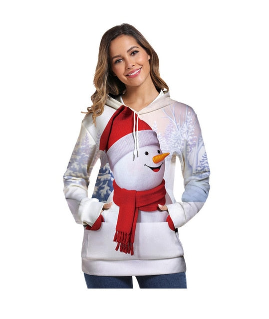 Funny 3D Unisex Christmas Sweater Pullover Lovers Clothing